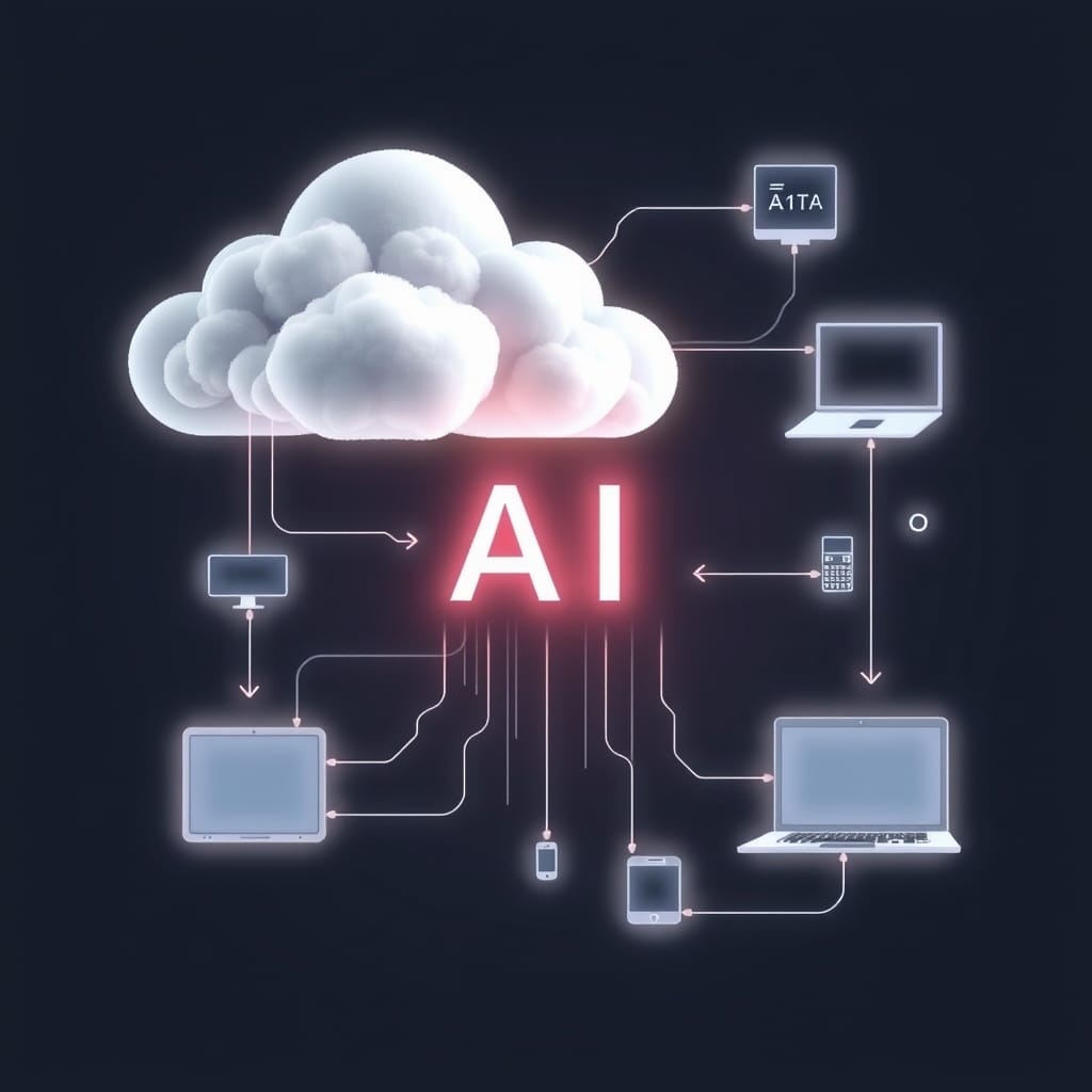 Seamless data flow illustrating persistent AI agent operation.